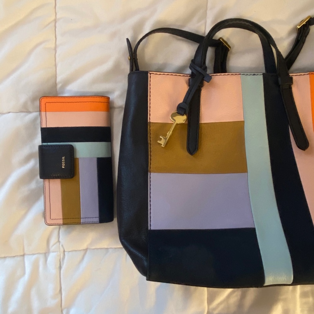 Fossil Camilla Convertible Small Backpack & Wallet